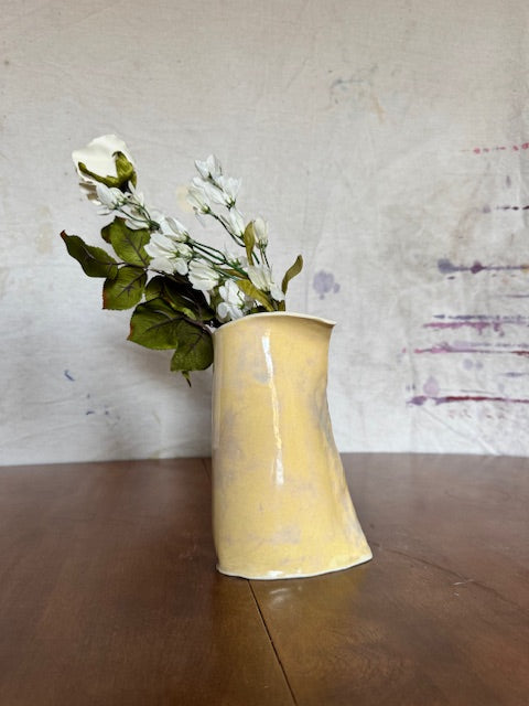 Missing Lavender Cream Vase