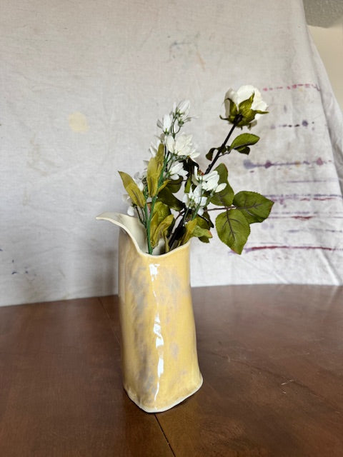 Missing Lavender Cream Vase